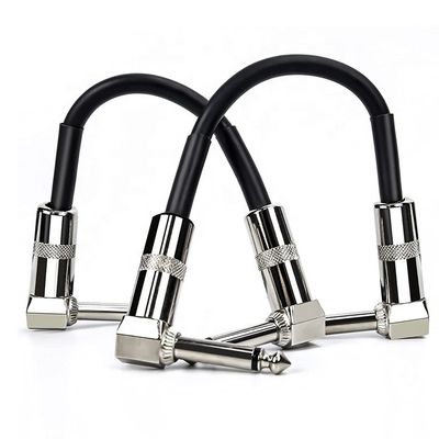 1/4 TS Jack Elektrische Zöpfe Pedal Gitarren Patch Blei Stereo Instrument Kabel