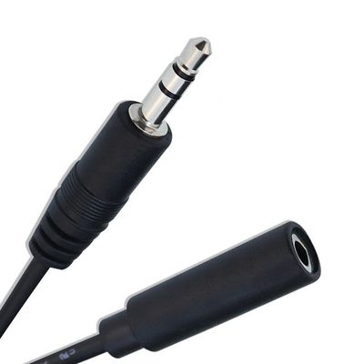 1m 3m 5m 3 Pole Trs Männlich zu weiblich 3,5mm Audio Jack Kabel