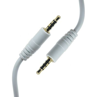 3.5mm Männlich zu Männlich Stereo Aux Mono Jack 4 Pole TRRS Mikrofon Audio Kabel