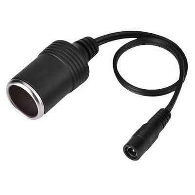 120W 12V 10A weibliche Autosigarette Steckdose zu DC 5,5 mm x 2,1 mm Stromadapterkabel