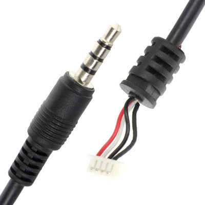 Zusammensetzung 1M 2M 3M 3.5mm TRRS Audio DC Jack zu JST 2,0mm 2,54mm Pitch Kabel