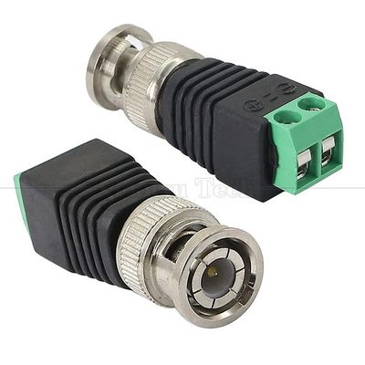 Schraubschraubterminal männlich-weiblich BNC-Anschluss Stromadapter für CCTV-Kamera-Monitor Video-Recorder