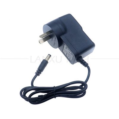 Hochwertiger Au Eu Us Uk Stecker 220-240v Ac bis 12v 9v 5v Dc 5.5x2.1mm 2.5mm Jack-Power-Adapter für Modem-Router-Monitor
