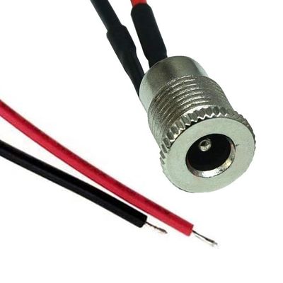 Gezweißtes weibliches DC099-Gehäuse, Fass-Steckdose, Steckdose 10A, 5,5x2,1 mm, Gleichstromadapter