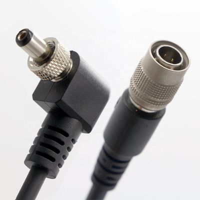 OEM Schraubverriegelung 90 Grad Rechtswinkel 5V 12V Männlich auf weiblich 5.5x2.1mm 5.5X2.5mm Gleichstromkabel