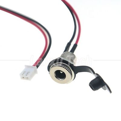 Wasserdichte Gleichspannung weibliche Steckdose 5,5x2,1 mm 5,5x2,5 mm Jack DC099 bis XH2,54 PH SH VH-Anschlusskabel mit Kappe
