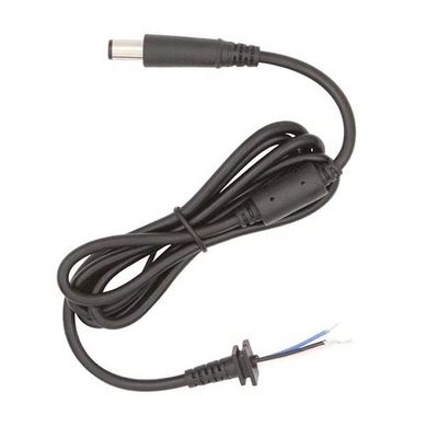 DC 7.4x5.0mm Männlicher Fass Jack zum nackten Ende Zinnige offene Pigtails Drahtverlängerungskabel für Laptop-Adapter