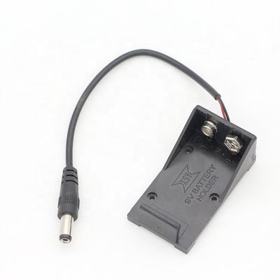 Gleichspannung Männlicher Stecker 5,5x2,1 mm 9V Gehäuse Batteriehalter