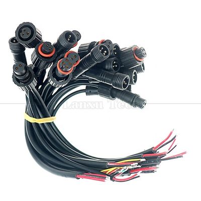 IP68 2Pin 3 4 5 6 7 8 Pin Männlich weiblich M12 Steckerverbund
