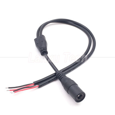 DC Männlich weiblich 5,5x2,1 mm Jack Splitter Stromverlängerungskabel für LED-Licht CCTV-Kamera