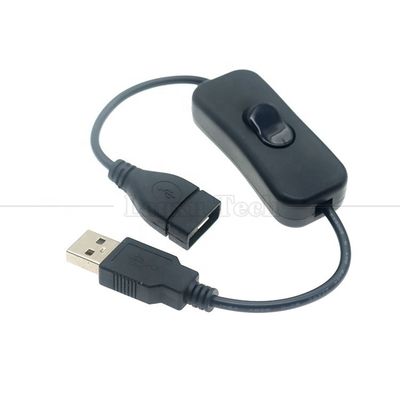 Strom-AUS-Steuerung Männlich-Frauen-USB 2.0-Schaltkabel für Raspberry Pi