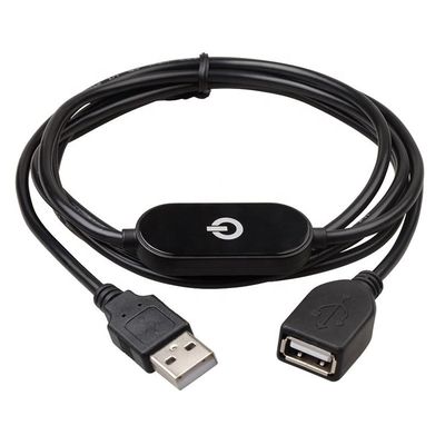 Berührung Dimmer Schalter Männlich auf weiblich Typ ein USB-Verlängerungskabel für LED-Streifenleuchten