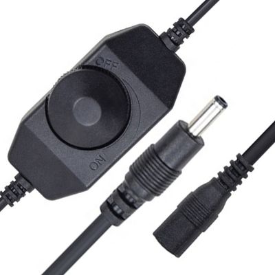 12V 24V Led Tischlampe Strip Seillichter Männlich zu weiblich Led Dimmer Switch Fernbedienung
