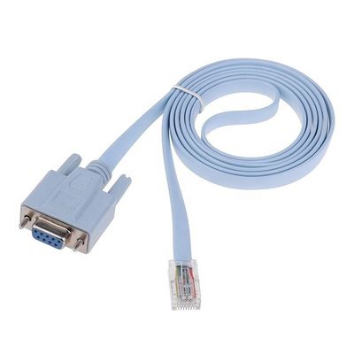 1.8M RS232 DB9 PIN Weiblich auf RJ45 Netzwerkkonsole Kabel für Cisco Router Switch