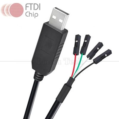 Hochkompatibles WIN7 10 FTDI FT232 5V 3,3V USB zu Uart TTL-Serienkabel für Raspberry Pi