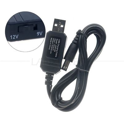 Hochwertiges USB 5v bis 9v 12v Step Up DC Stromkabel Boosterkabel für Router