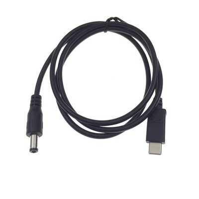 Schnellladung 20V 3A 65W PD USB Typ C zu DC 5,5mm X 2,1mm Stromversorgung Ladekabel