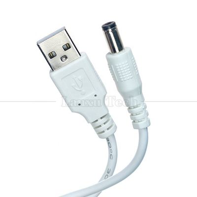 USB A Männlich bis 2,1x5,5mm DC Fass Jack Steckverbinder Ladekabel für Routerlautsprecher