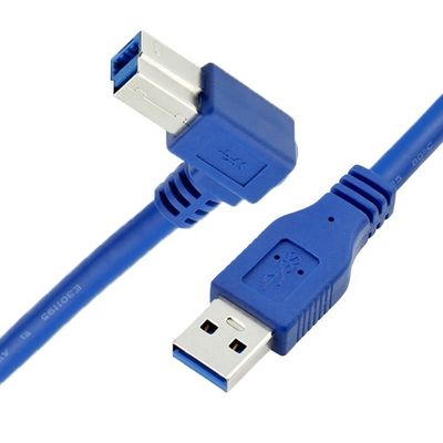 Hochgeschwindigkeit 5Gbps 90 Grad Rechtswinkel USB 3.0 A Männlich bis Typ B Druckerkabel für Epson HP
