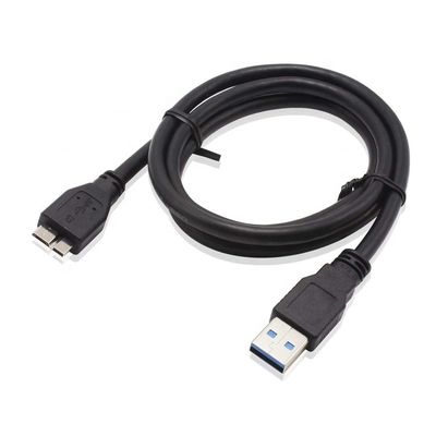 Hochgeschwindigkeitsdatenladung 5 Gbps USB 3.0 Micro B Kabel für SDD HDD Festplatte