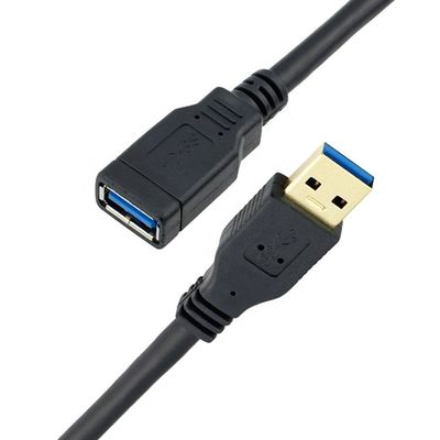 Hochgeschwindigkeitskabel 5Gbps 1M USB 3.0 Männlich-Weiblich USB 3.0 Typ A-Verlängerungskabel für Computer