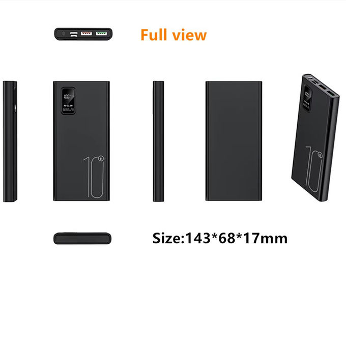 Outdoor Portable 10000mah PowerBank LED-Display PD QC3.0 22,5W Schnellladung Slim Power Banks 10000mAh USB-C Ladegerät für iphone 15 8