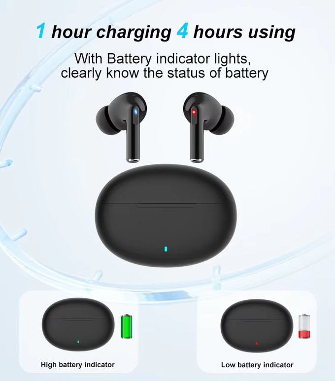 IPods Pro Tws Ohrhörer Wireless 2024 In-Ear Kopfhörer Geräuschunterdrückung Hifi Sport Mini Blue Tooth Ohrhörer 7